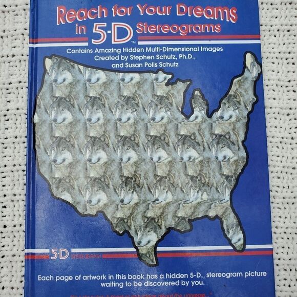 Reaching for Your Dreams in 5-D Stereograms Book - Picture 1 of 4